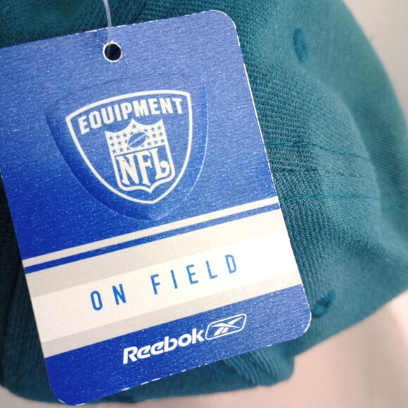 NFL Reebok Philadelphia Eagles Flex Fit Fitted Hat Cap M/L Football Gear 6 Panel - Picture 7 of 7